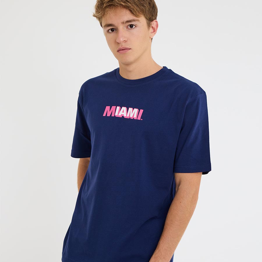 IAM MIAMI Blue Ocean Drive T-Shirt
