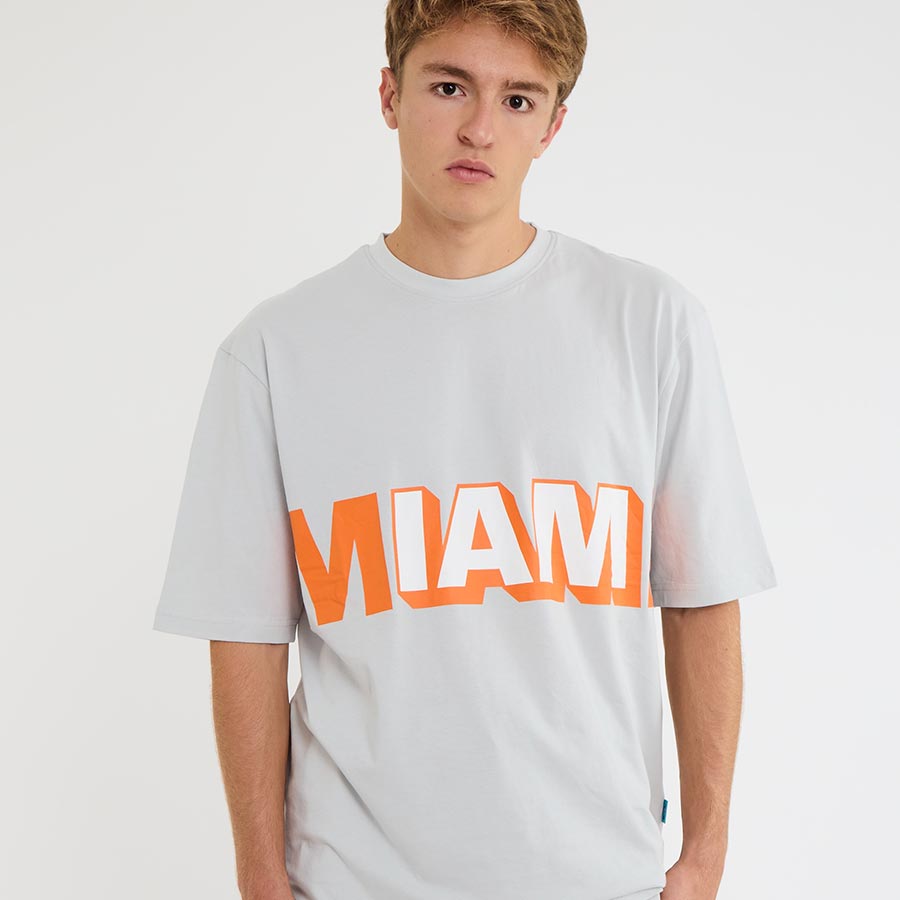 IAM MIAMI White Brickell Avenue T-Shirt