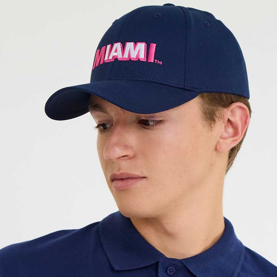Blue IAM Miami Lincoln Road Cap