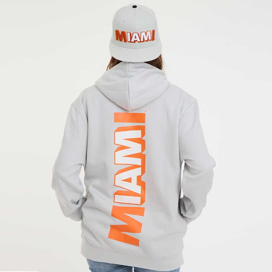 White IAM Miami Collins Avenue Hoodie