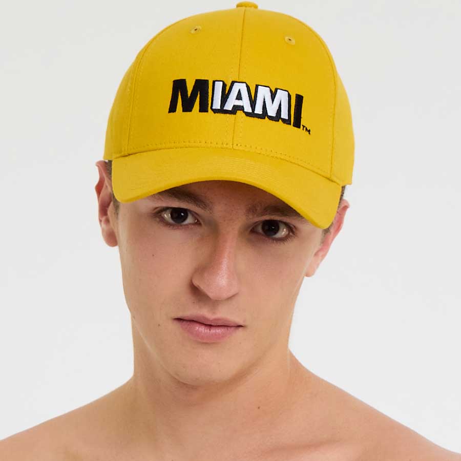 Yellow IAM Miami Lincoln Road Cap