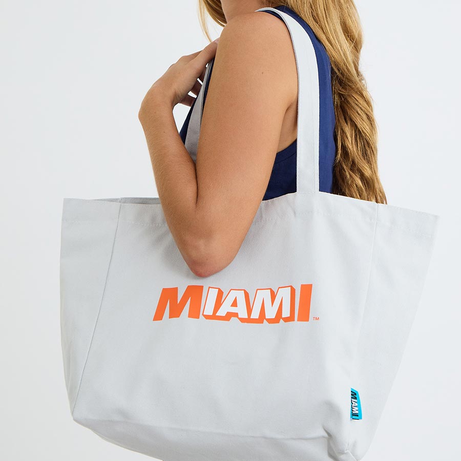 IAM MIAMI White Grove Beach Bag
