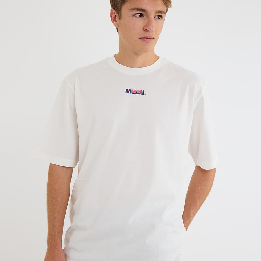 White IAM Miami Avenue T-Shirts