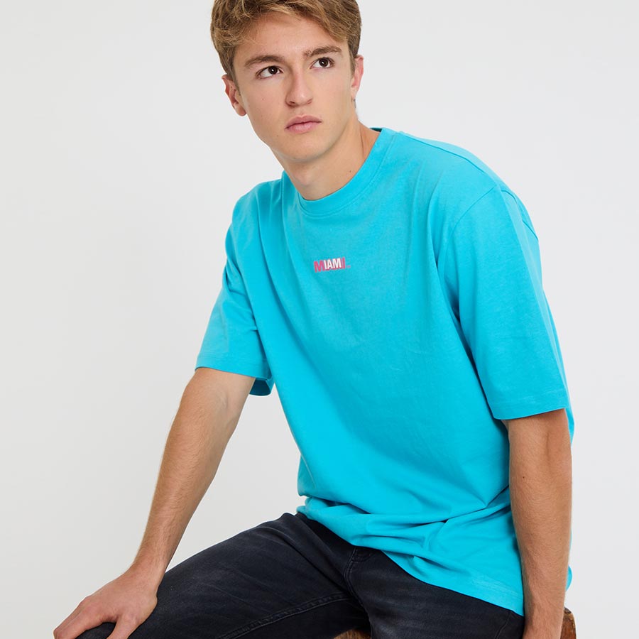 Blue IAM Miami Avenue T-Shirts