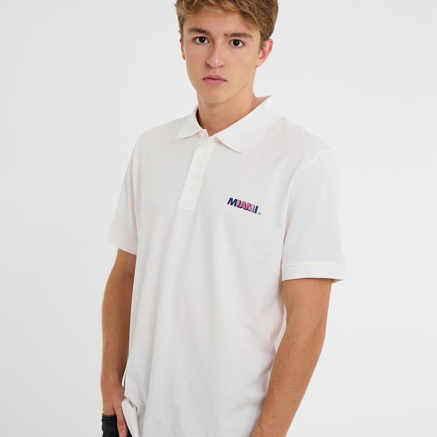IAM Miami White Doral Polo
