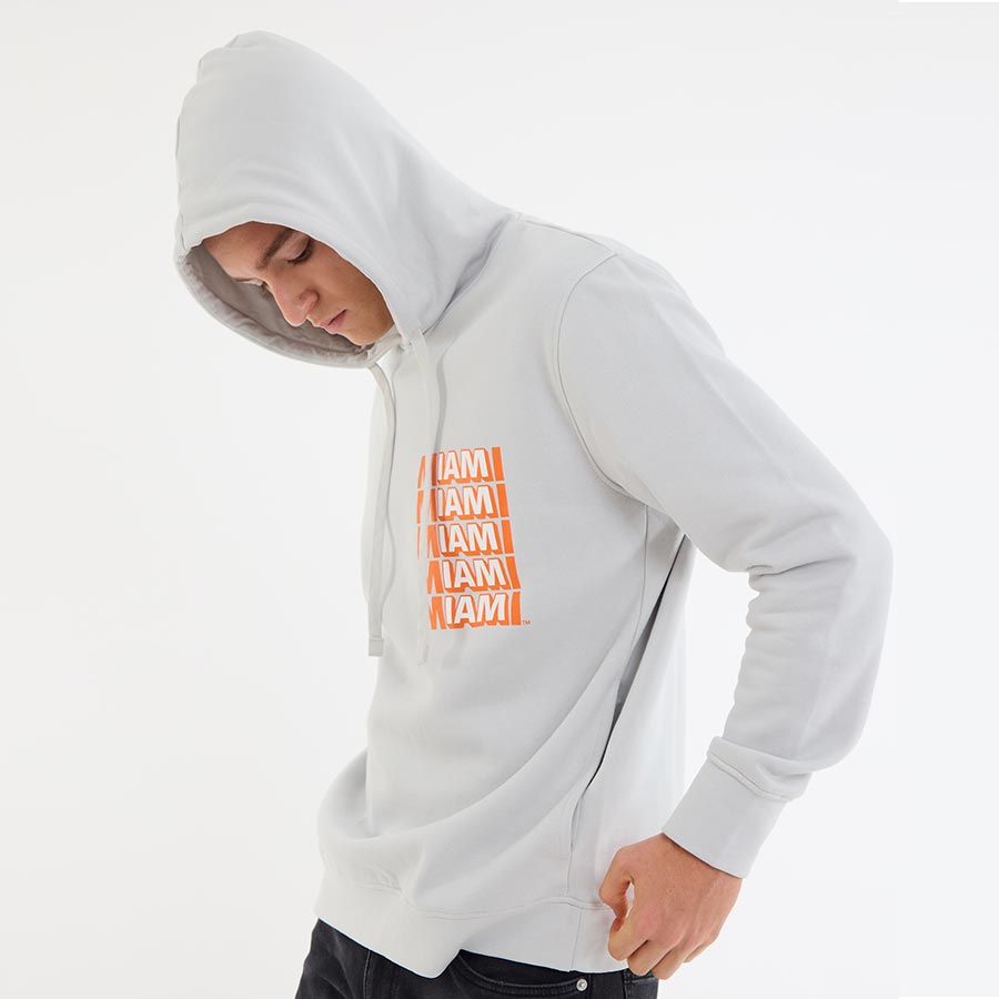 IAM MIAMI White Miracle Mile Hoodie