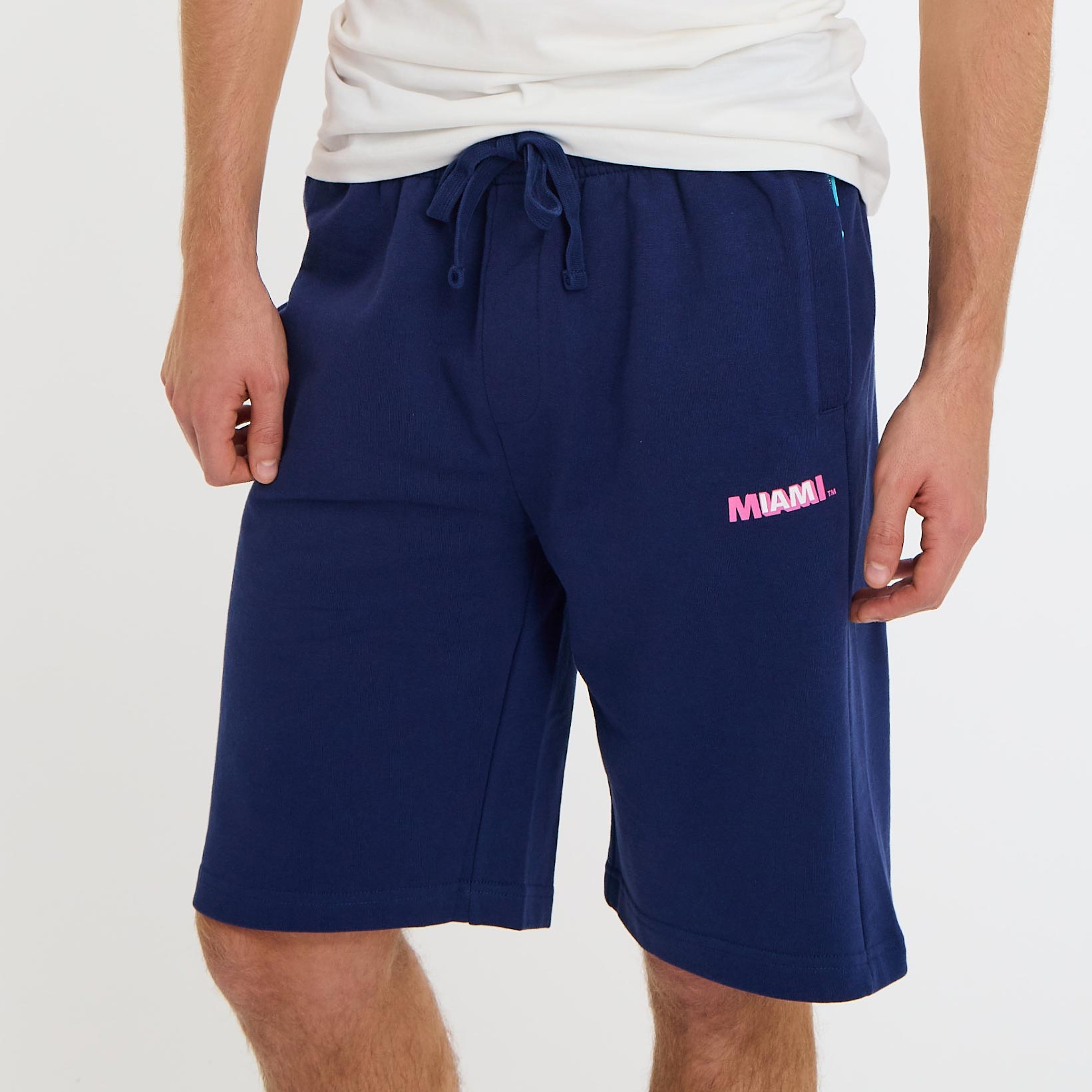 Blue IAM Miami Ocean Drive Shorts