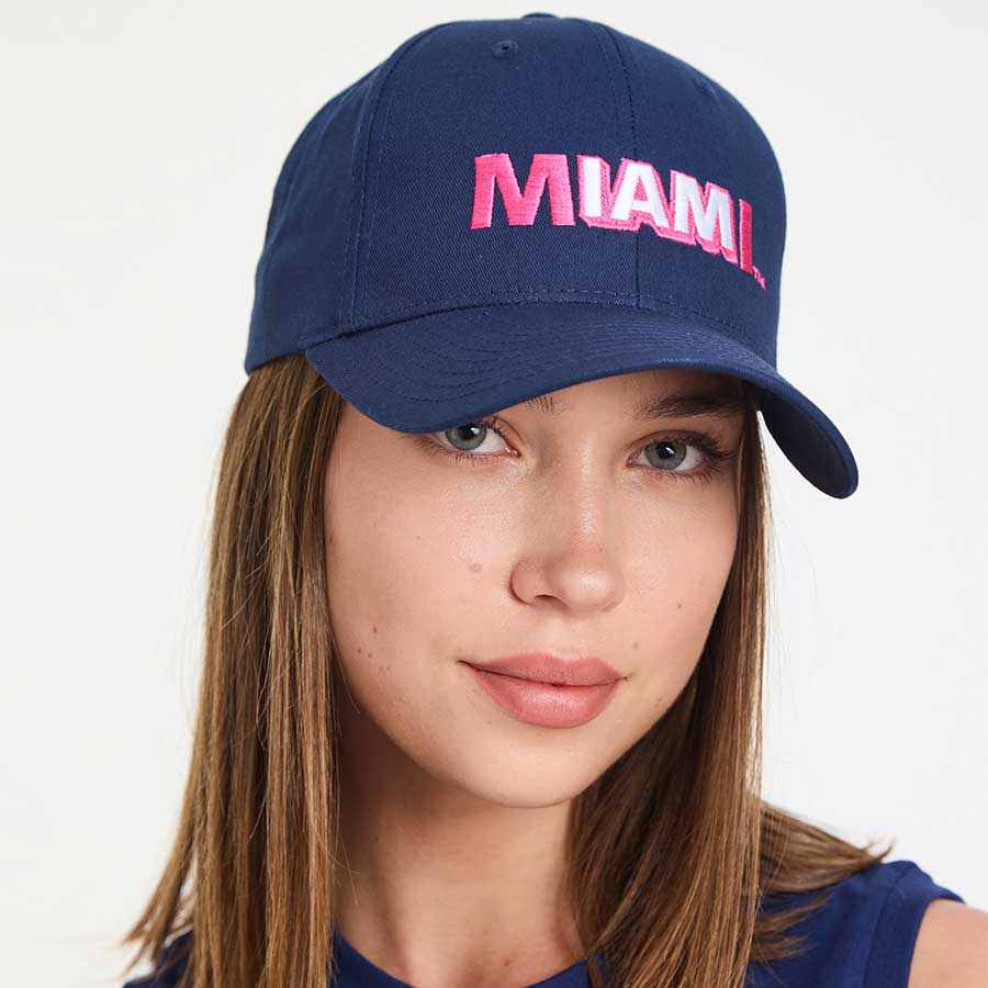 Blue IAM Miami Lincoln Road Cap
