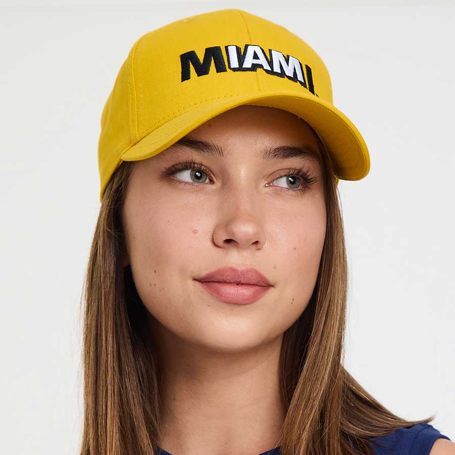 Yellow IAM Miami Lincoln Road Cap