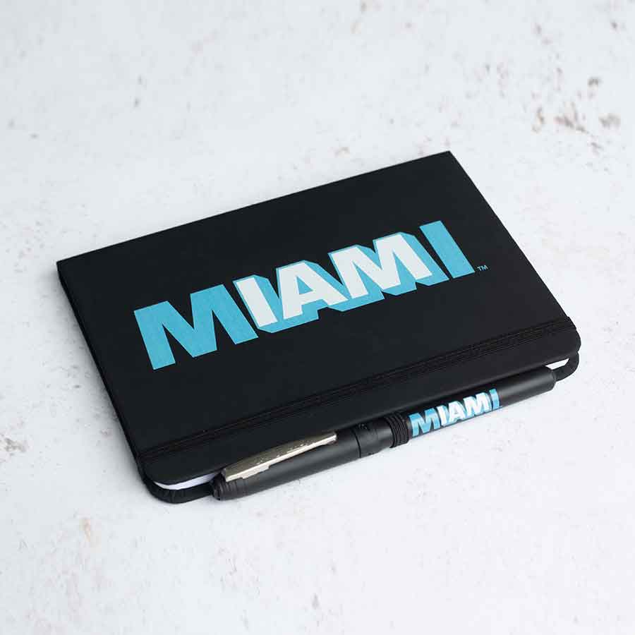IAM MIAMI Black Notebook
