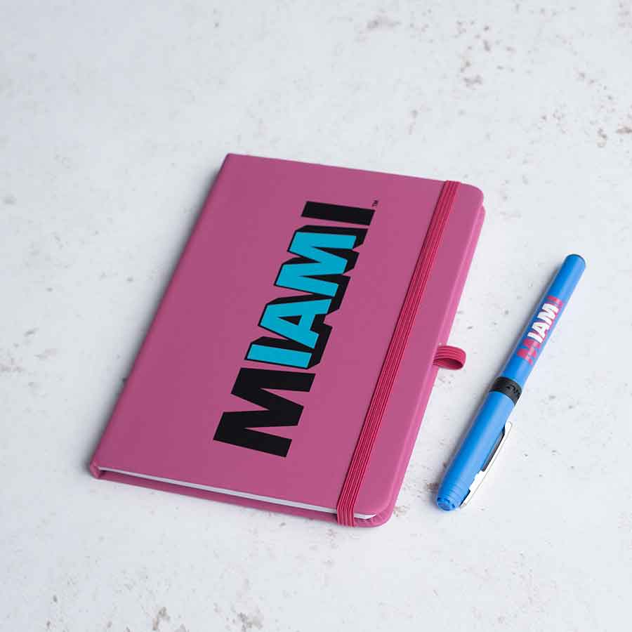IAM MIAMI Pink Notebook