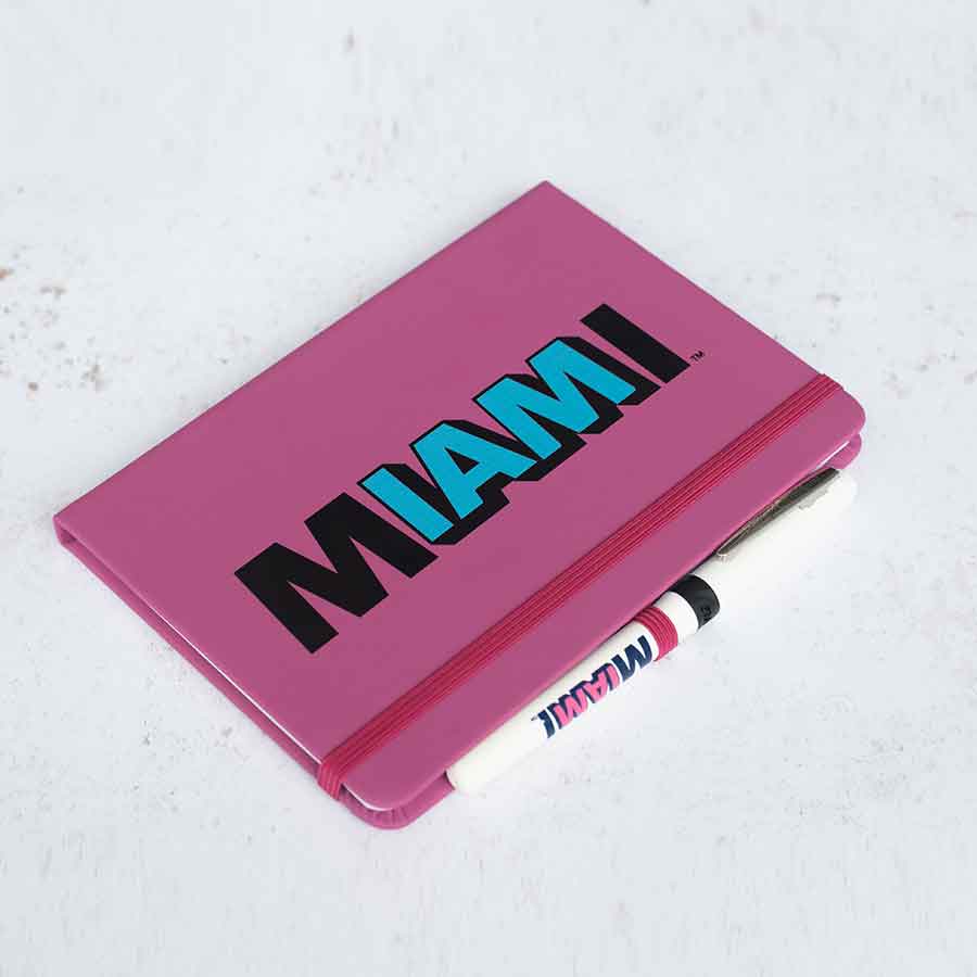 IAM MIAMI Pink Notebook