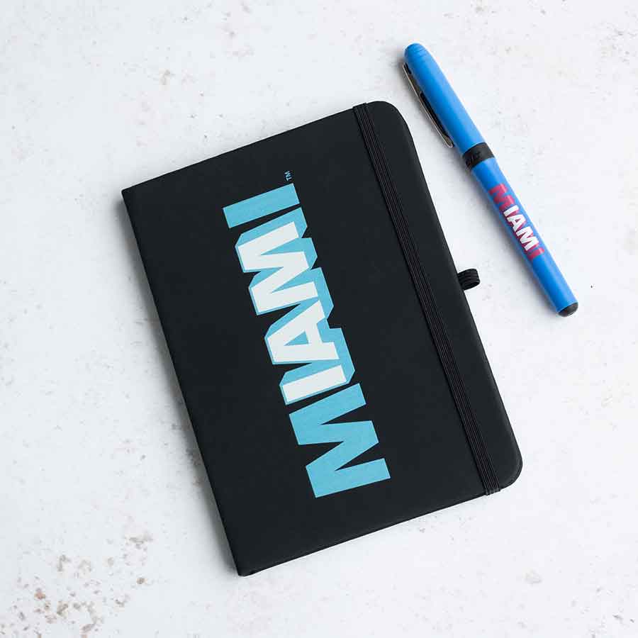 IAM MIAMI Black Notebook